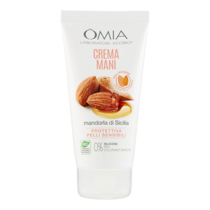 Crema Mani Mandorla Di Sicilia Omia Laboratori Ecobio 75ml