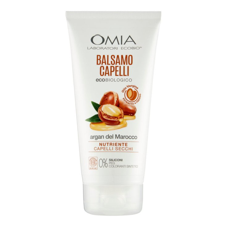 Balsamo Capelli Argan Del Marocco Omia Laboratori Ecobios 180ml