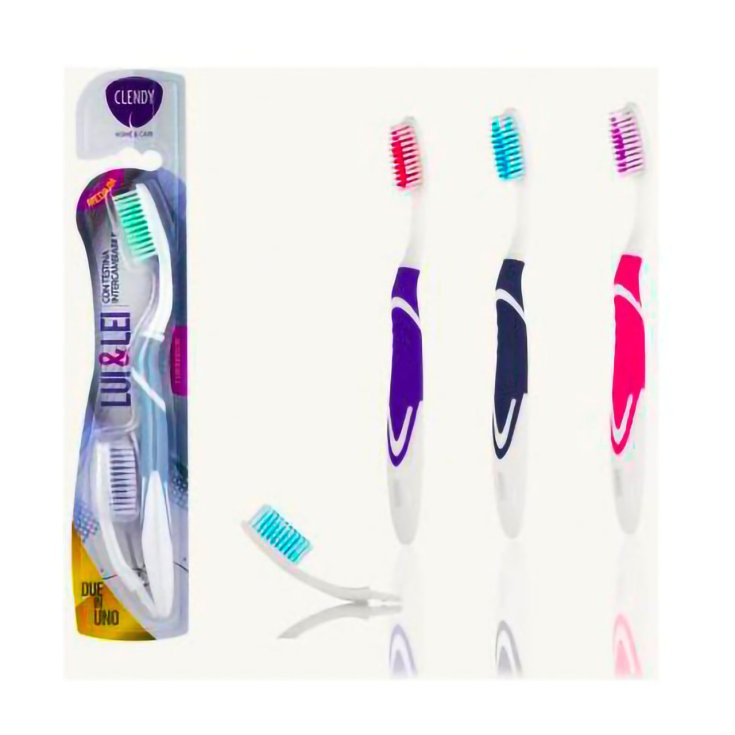 Lui & Lei Spazzolino da Denti PharmaClendy&reg; 1 Pezzo