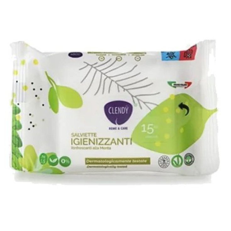 Salviette Igienizzanti Clendy&reg; 15 Pezzi