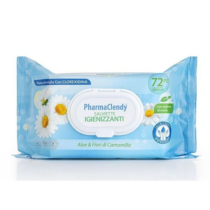 Salviette Imbevute PharmaClendy&reg; 72 Pezzi