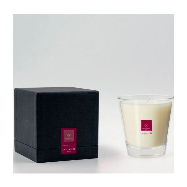 Candela Profumata Leather Musk Idea Bellezza Home 1 Pezzo