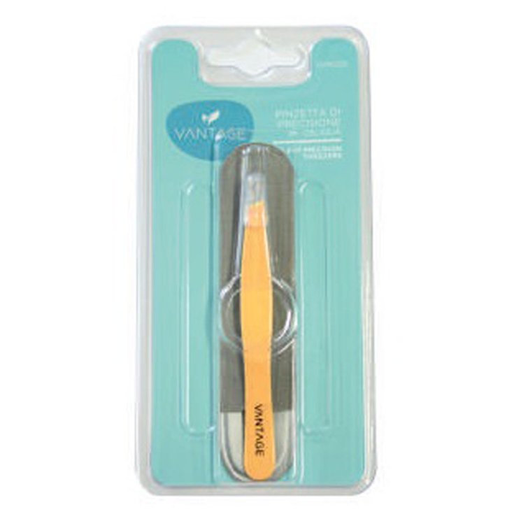 Pinzetta Di Precisione Punta Obliqua GM008&nbsp;VANTAGE 1 Pezzo