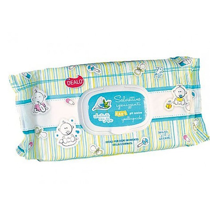 Salviettine Igienizzanti Baby Dealo 72 Pezzi