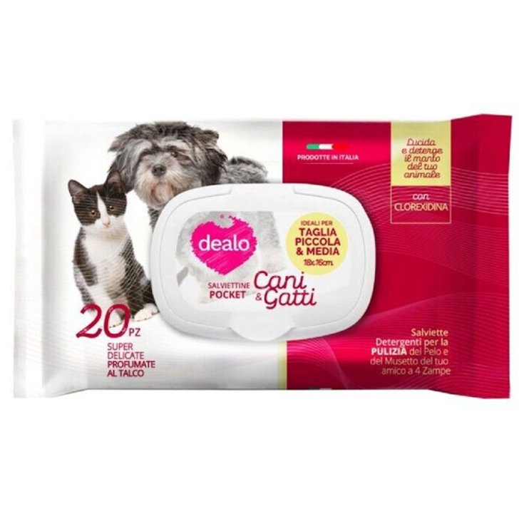DEALO SALVIET CANI&GATTI POCHETX20