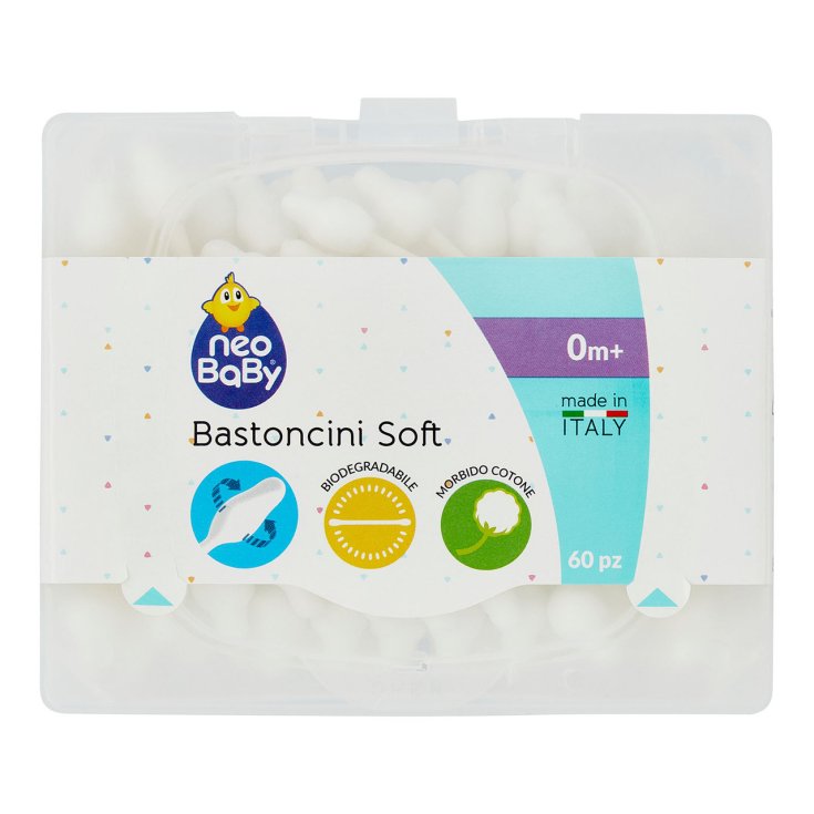 Bastoncini Soft Neo Baby 56 Pezzi
