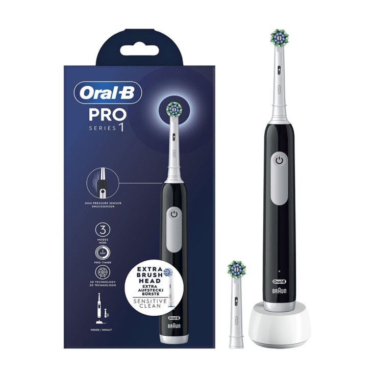 PRO 1 Spazzolino Elettrico Nero Oral-B&reg;