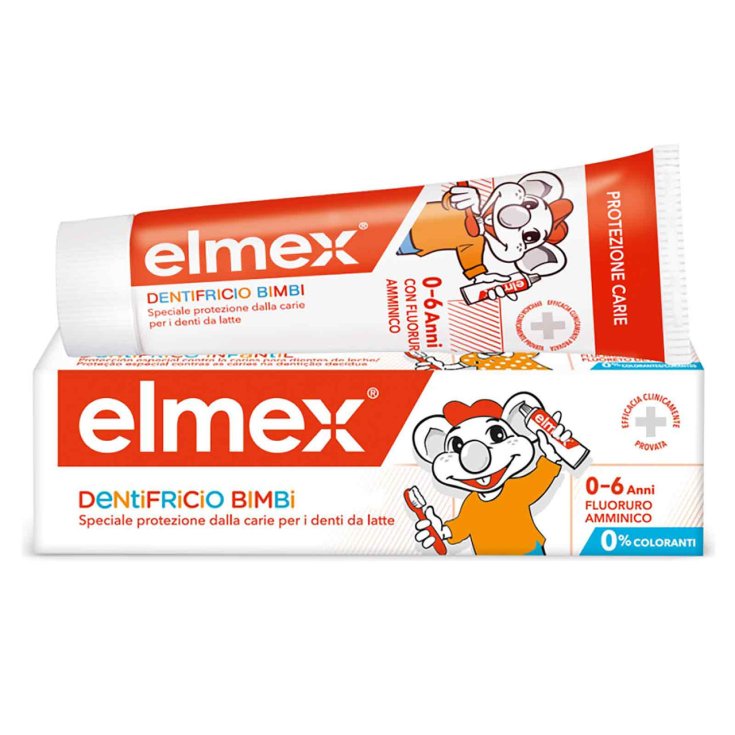 elmex&reg; Dentifricio Bimbi 0-6 Anni 50ml