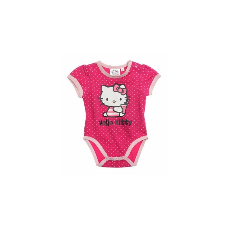 Body bodino intimo bimba neonato Hello Kitty fucsia 12 m