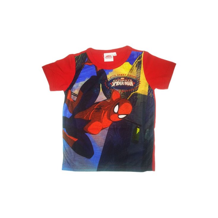 T-shirt maglia maglietta bimbo bambino uomo ragno Spiderman 4A