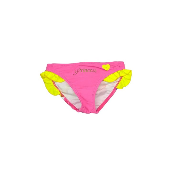 Costumino costume da bagno slip bimba bambina Disney Principesse fucsia 2A