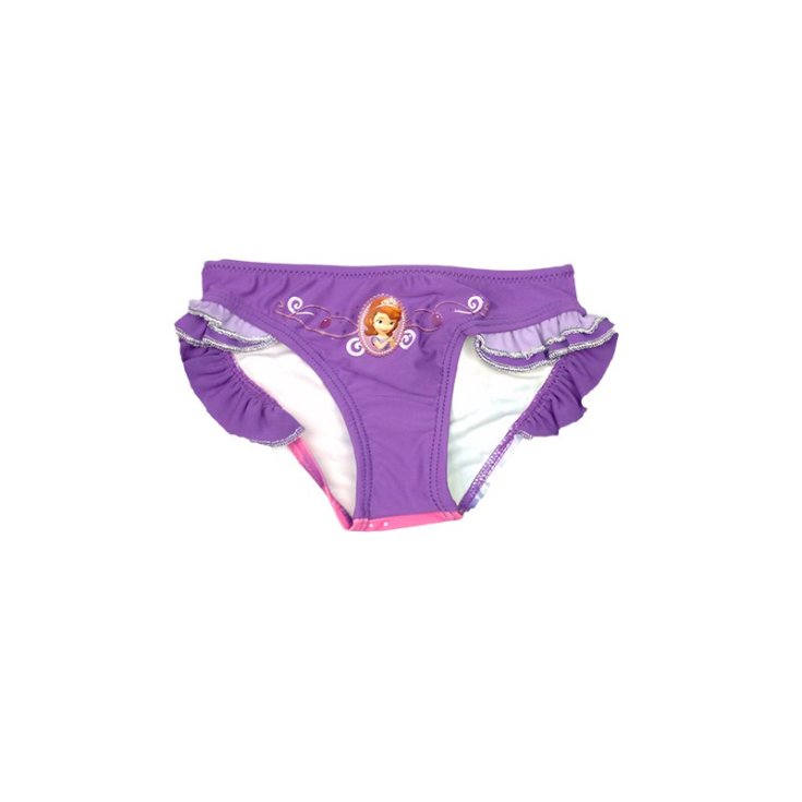 Costumino costume da bagno slip bimba bambina Disney Principessa Sofia viola 5A