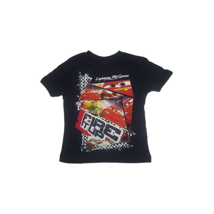 T-shirt maglia maglietta bimbo bambino Disney Cars blu 8A