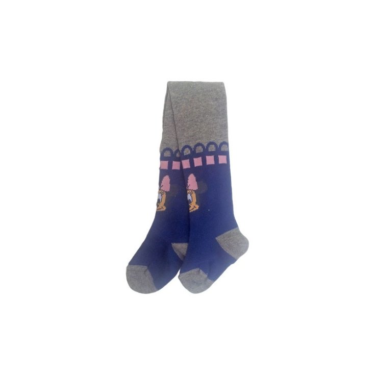 Collant calza calzamaglia bimba bambina Disney Minnie grigio 18 - 24 m