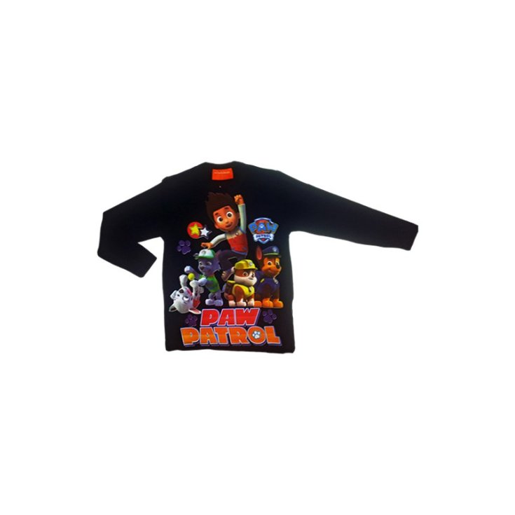 T-shirt maglia maglietta cotone bimbo bambino Paw Patrol blu 5A