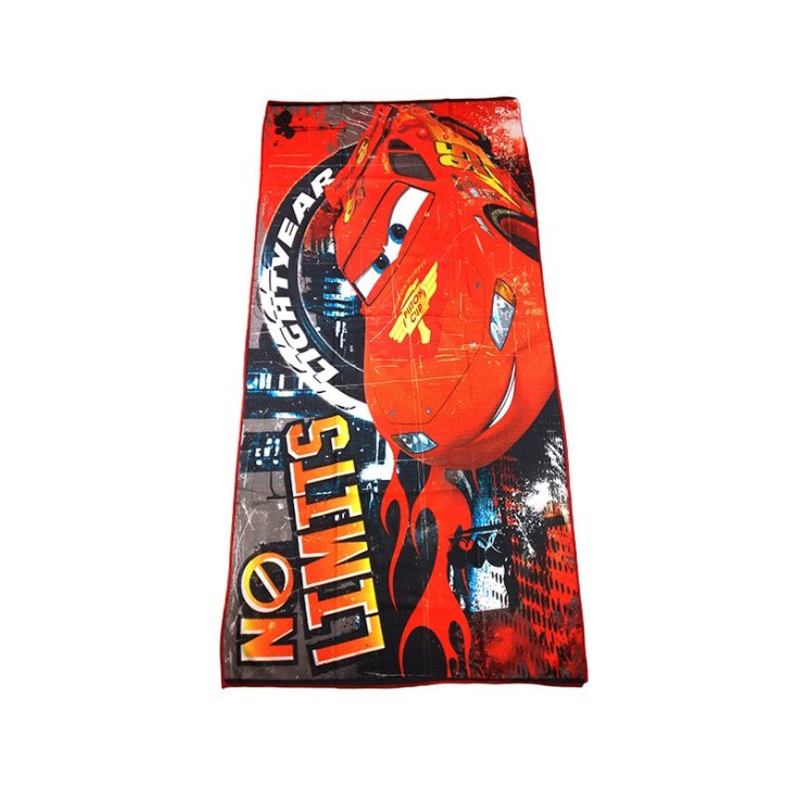 Telo asciugamano mare bimbo bambino microfibra Disney Cars TU