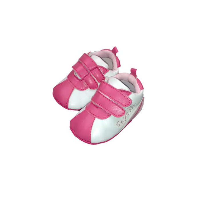 Scarpina scarpa Pastello bimba neonato rosa fucsia 18