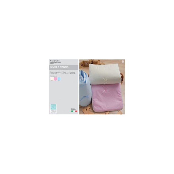Paracolpi lettino culla bimba neonato cotone Mio Piccolo rosa TU
