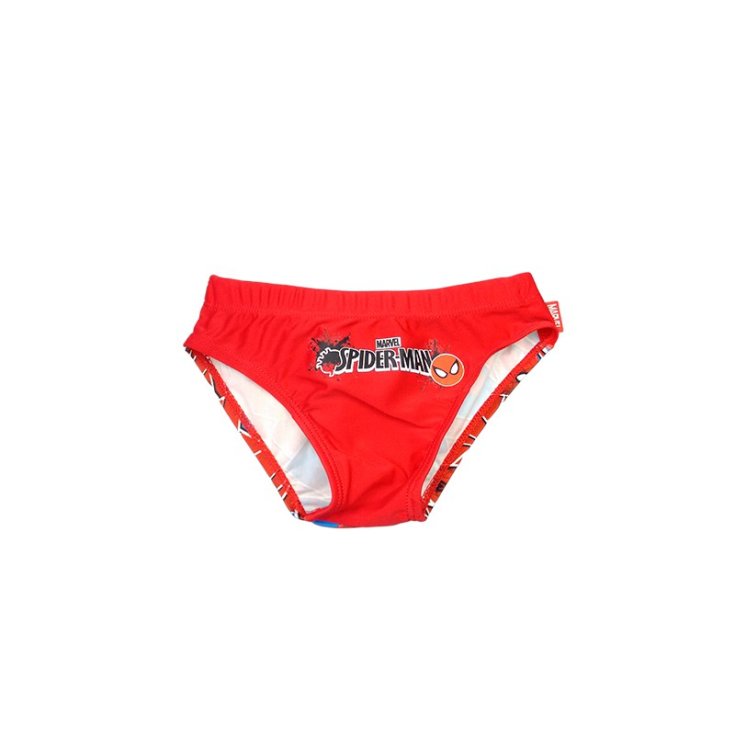 Costumino costume da bagno slip bimbo bambino uomo ragno Spiderman rosso 4A