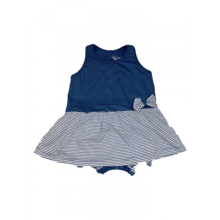 Rapife Abitino Con Slip Integrato Per Bimba Colore Blu 6 Mesi