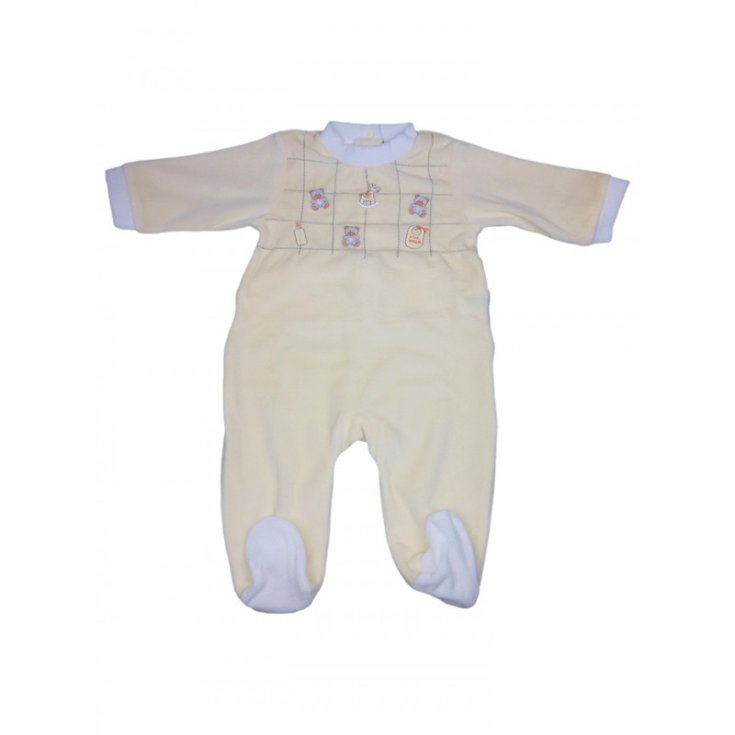 Tuta tutina ciniglia bimbo neonato Will B giallino 6 - 9 m