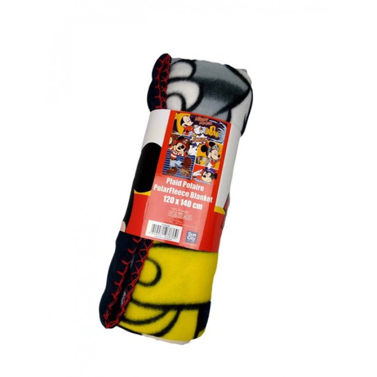 Plaid copertina coperta pile bimbo bambino Disney Mickey TU