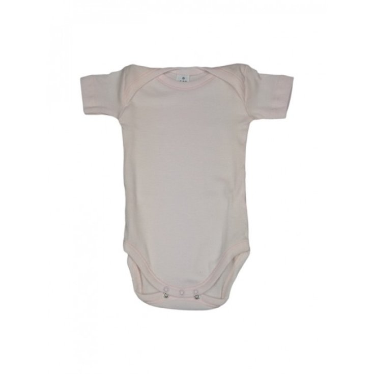 Body bodino intimo neonato bimba mezza manica Rapife  rosa 18 m