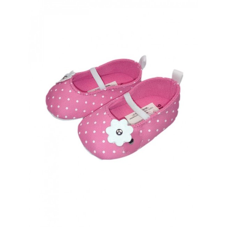 Scarpina scarpa ballerina Pastello bimba neonato fucsia 17