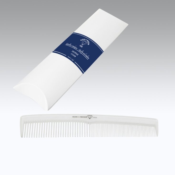 Koh-I-Noor Pettine In Avorio Trasparente Collezione 1930 19x4cm