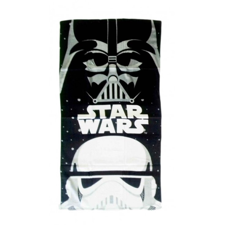 Telo asciugamano mare bimbo bambino spugna Star Wars TU