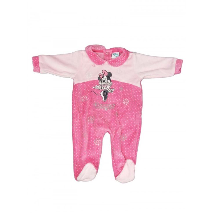Tuta tutina ciniglia bimba neonato Arnetta Disney baby Minnie rosa fucsia 9 m
