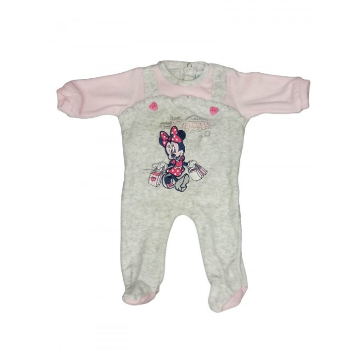 Tuta tutina ciniglia bimba neonato Arnetta Disney baby Minnie rosa grigio 6 m