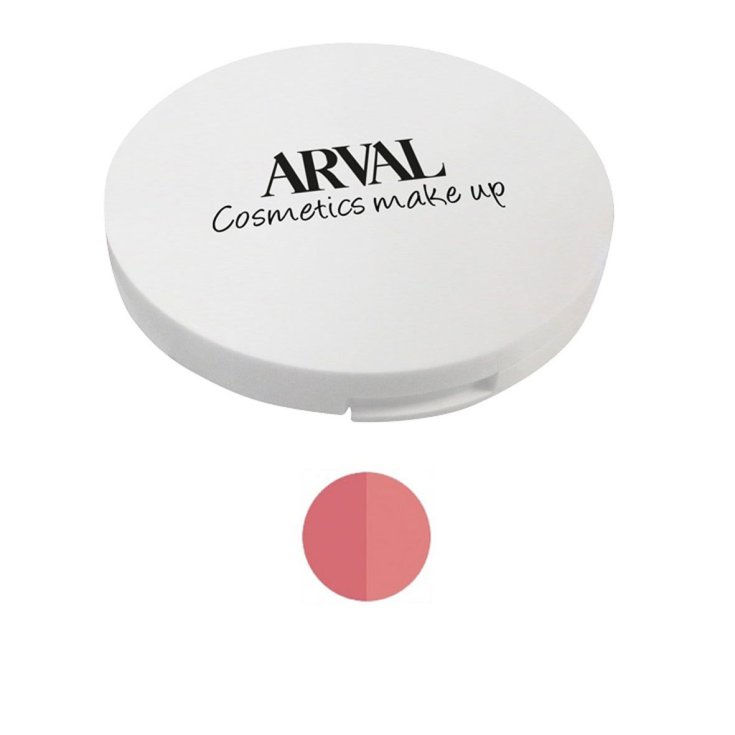 Arval Fard Compatto Duo n. 01 rosa naturale e rosa geranio
