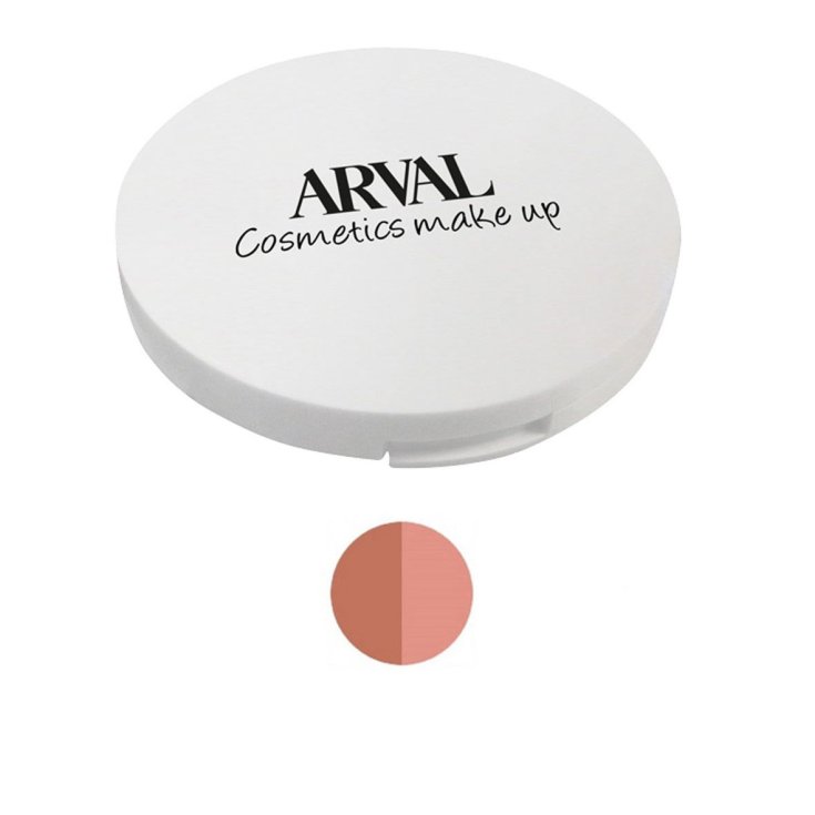 Arval Fard Compatto Duo n. 02 corallo e beige rosato