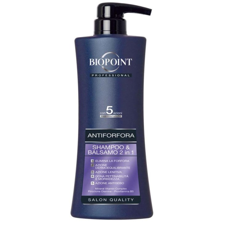 Biopoint Professional Shampoo e Balsamo 2 in 1 Antiforfora 400 ml