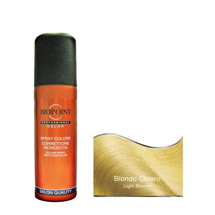 Biopoint Spray Colore Correttore Ricrescita Biondo Chiaro 75 ml