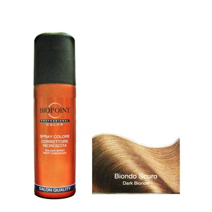 Biopoint Spray Colore Correttore Ricrescita Biondo Scuro 75 ml