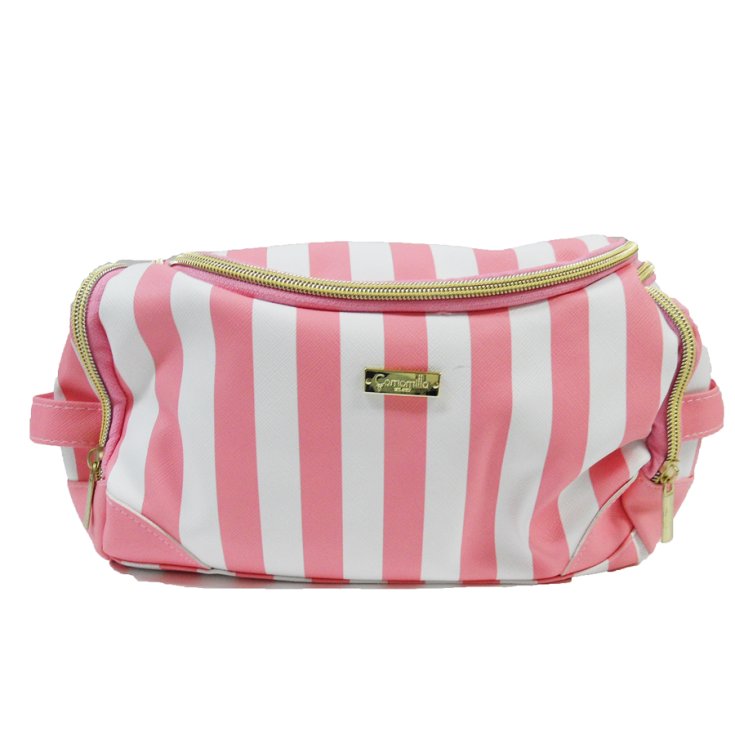 Camomilla Necessaire Bag Pink Stripes Ref. 27805