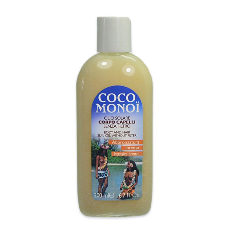 Coco Monoi Olio Solare Corpo Capelli Senza Filtro 200 ml