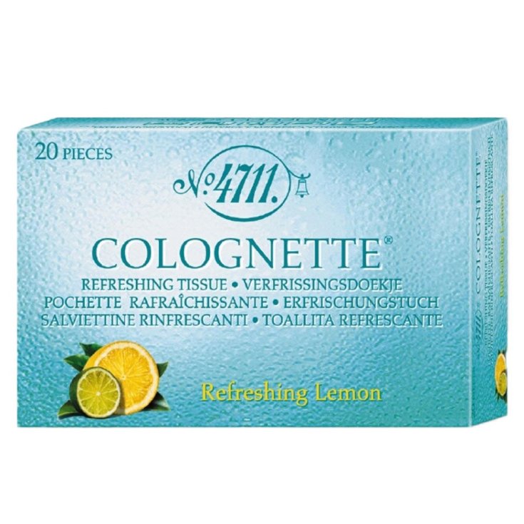 4711 Colognette Refreshing Lemon Tissues 20 Tissues