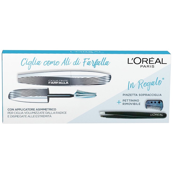 *L OREAL MASC FARFALLA+PINZETTA
