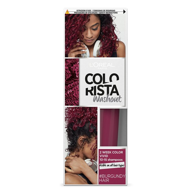 COLORISTA WASH OUT 11 BURGUNDY