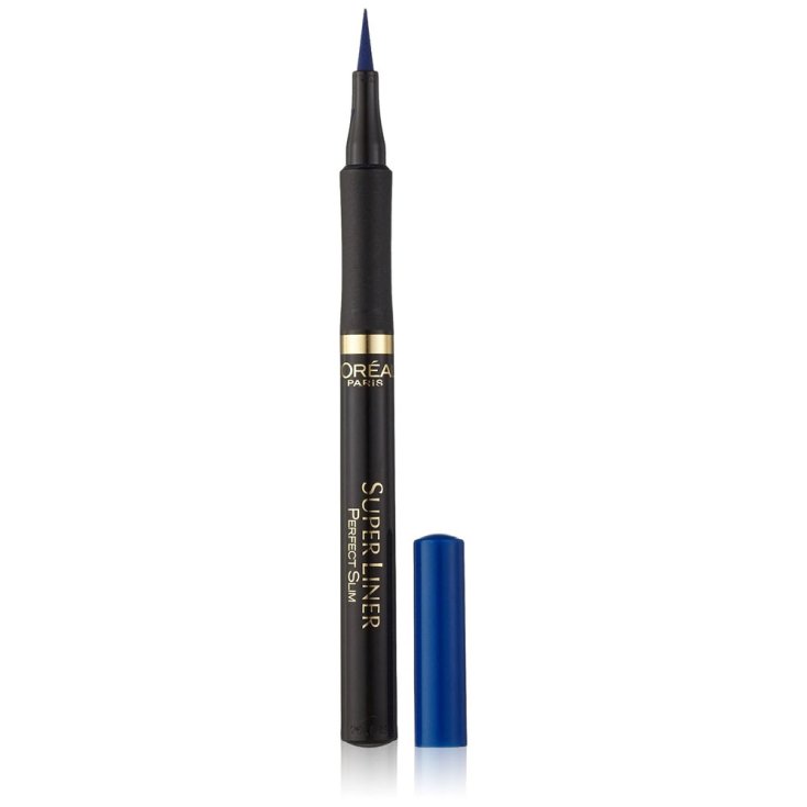 @L OREAL SUPERLINER PEN P.SLIM BLUE