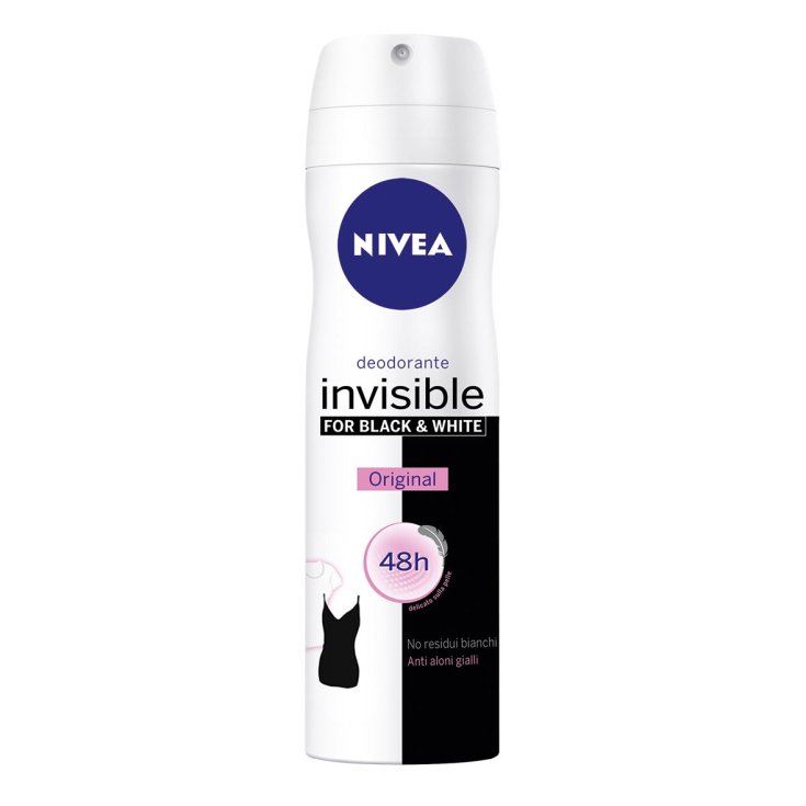 *NIVEA DEO SPRAY BLACK&WHITE 150ML