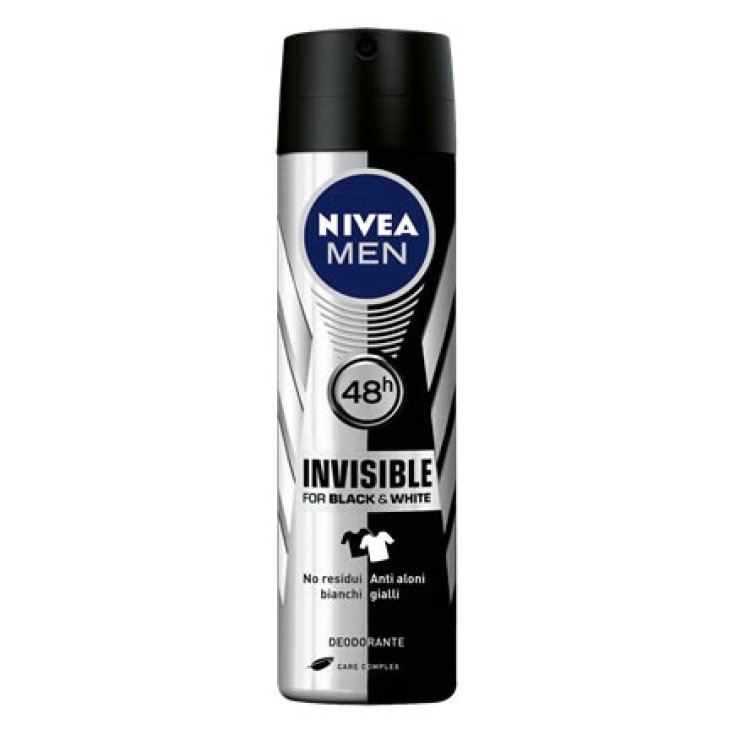 *NIVEA FOR MEN DEO SPR B/WHITE 150M