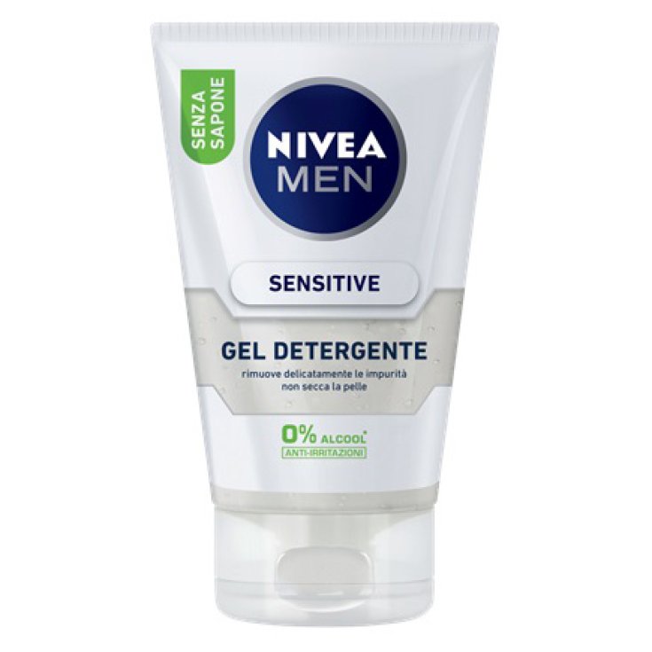 *NIVEA FOR MEN GEL DETERG SENS 100M