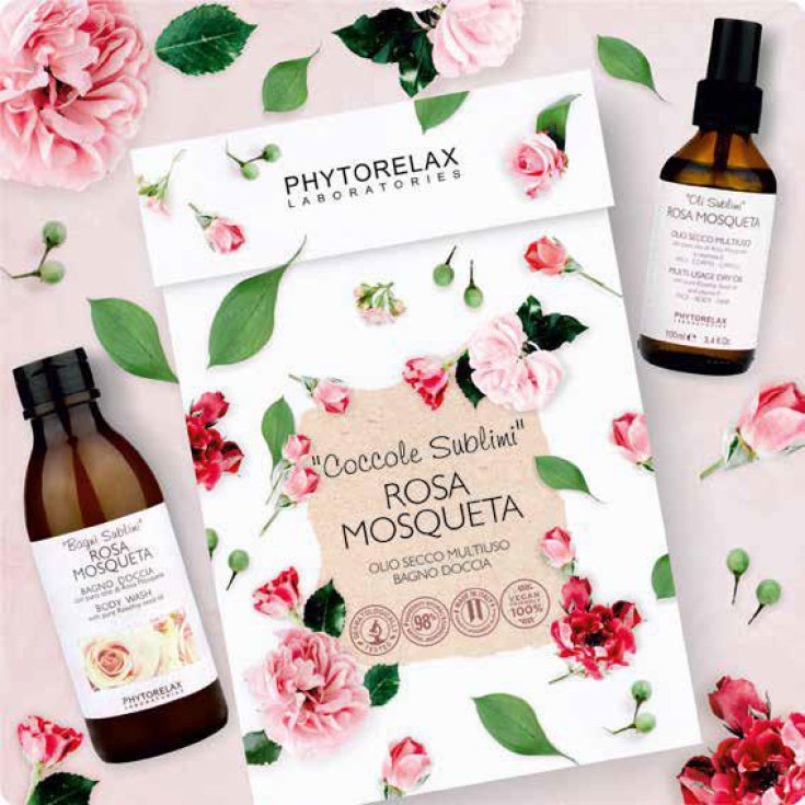 Cofanetto 2018 Phytorelax Coccole Sublimi Rosa Mosqueta Ref. 9845