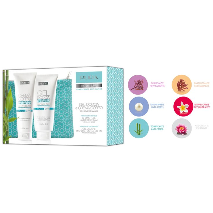 Cofanetto 2018 Pupa Home SPA Kit 2 Rivitalizzante Energizzante