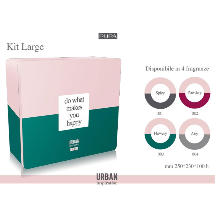 PUPA URBAN INSPIRATION KIT LARGE PO