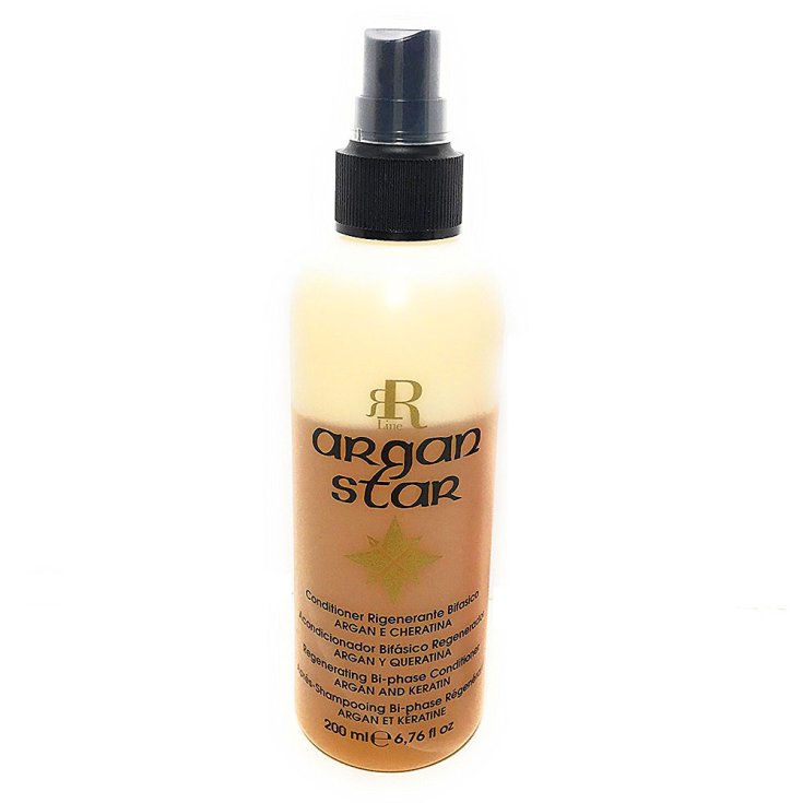 RR  Line Real Star Argan Star Conditioner Rigenerante Bifasico Argan e Cheratina 200 ml